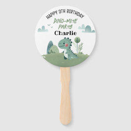 Leque Roarsome Dino Birthday 