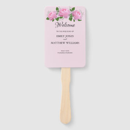 Leque Rosas Rosa Fragrantes, Programa de Casamento