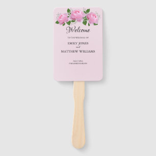 Leque Rosas Rosa Fragrantes, Programa de Casamento