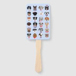 Leque Rostos De Cachorro Do Quarto De Julho