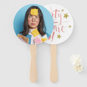 Leque Rostos de Ventilador de Aniversário Personalizados