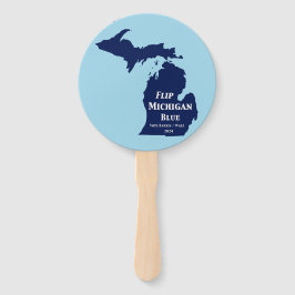 Leque Sacudir Michigan Blue em 2024