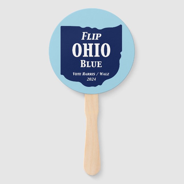 Leque Sacudir Ohio Blue em 2024 (Frente)