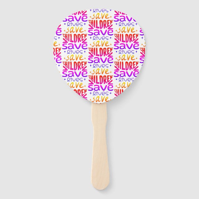 Leque Salvar Filhos, Salvar Vidas (Frente)