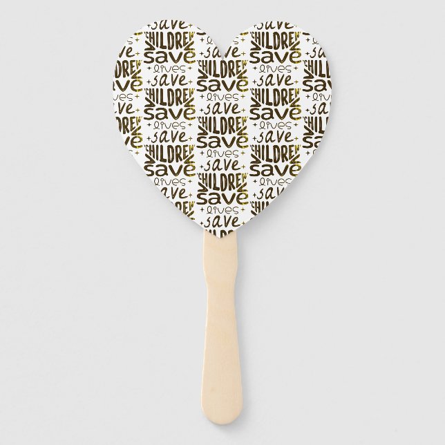 Leque Salvar Filhos, Salvar Vidas (Frente)