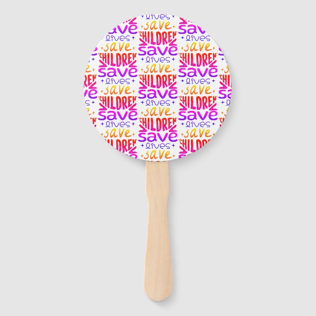 Leque Salvar Filhos, Salvar Vidas (Frente)