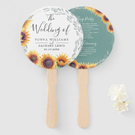 Leque Sangue de girassol primavera | Programa Casamento