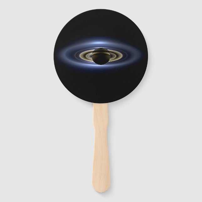 Leque Saturno Eclipsou o Sol do Orbiter Cassini (Frente)