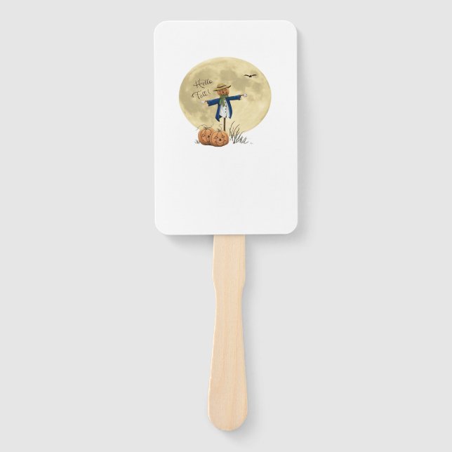 Leque Scarecrow and moon Oversized T-Shirt.png (Frente)