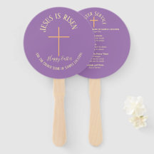 Serviço Religioso de Domingo de Páscoa na Cor Roxa