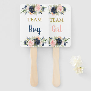 Leque Sexo Revelar azul ou rosa