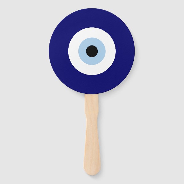 Leque Símbolo de Boa sorte e Proteção para Olhos Mau Azu (Frente)