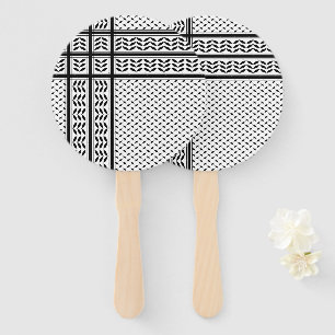 Leque Símbolo Keffiyeh do Padrão de Resistência Palestin