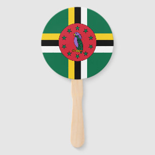 Leque Sinalizador Dominica Conjunto de ventoinhas