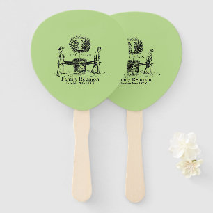 Leque Sindicato da Família Gardeners personalizado Vent