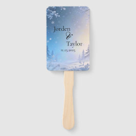 Leque Soft Winter Daydream Program Fan
