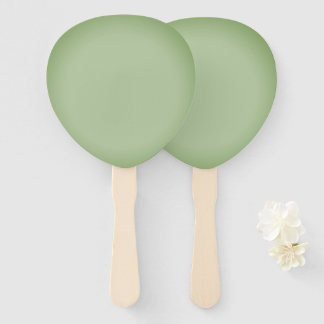 Leque Solid Jade Green Celadon