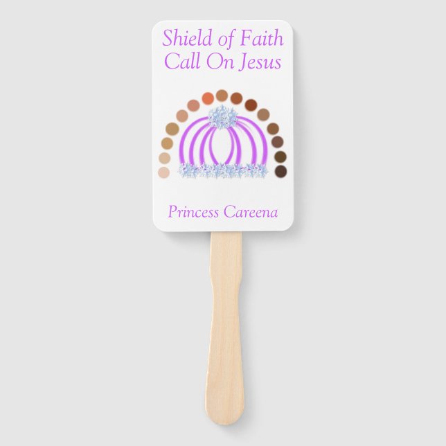 Leque Sombras de Um Armador de Cheio da Princesa (Frente)