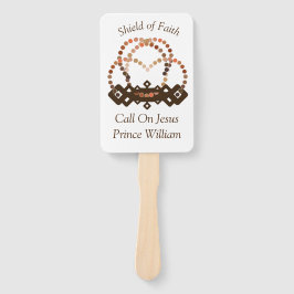 Leque Sombras de Um Príncipe Cheio Armor de Deus