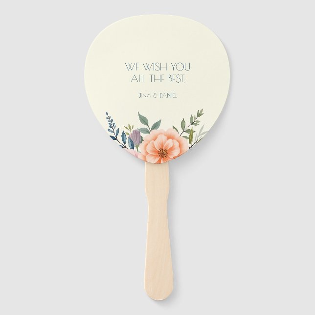 Leque Sonho Pêssego e Petal (Verso)