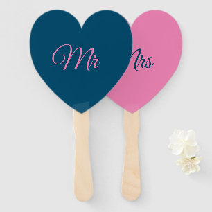 Leque Sr. e Sra. Fans/Paddles