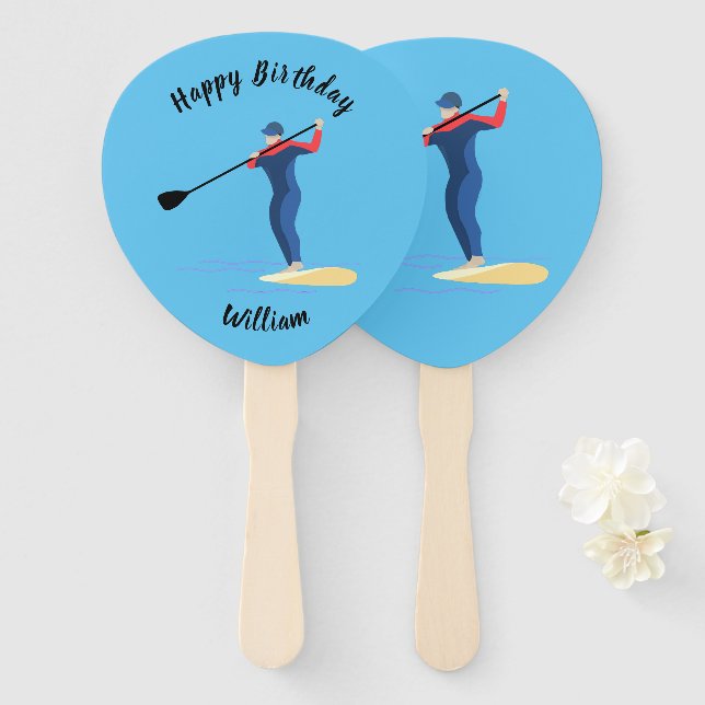 Leque Stand-up Paddleboard (Frente e Verso)