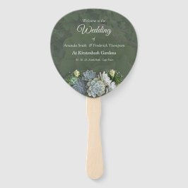 Leque Sucultivos de matizes pálidos