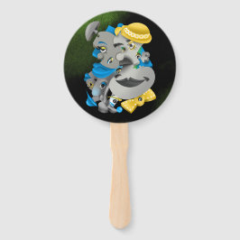 Leque Surreal Faces e Ventilador de Verão Quebra-cabeça