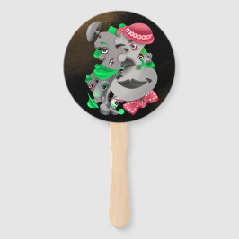 Leque Surreal Faces e Ventilador de Verão Quebra-cabeça