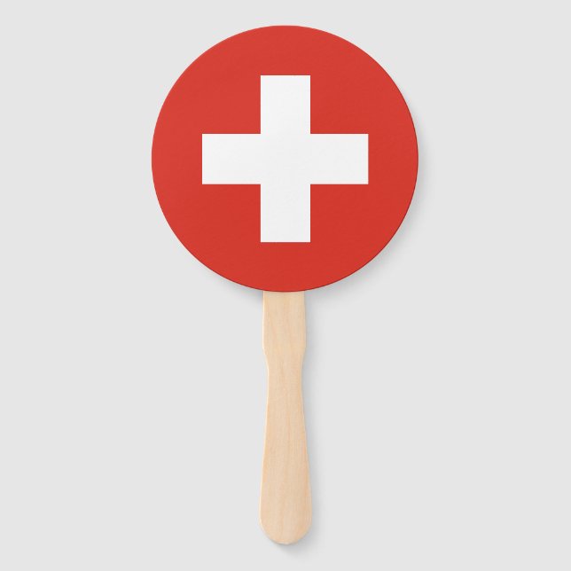 Leque Switzerland Flag (Frente)