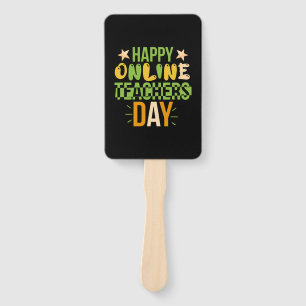 Leque Teacher Art Happy Online Teacher Day