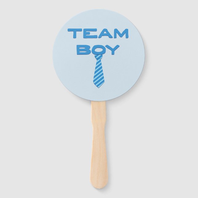 Leque Team Boy com Necktie (Frente)