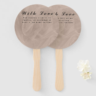 Leque Tecido rosa Texturizado - Qualquer cor