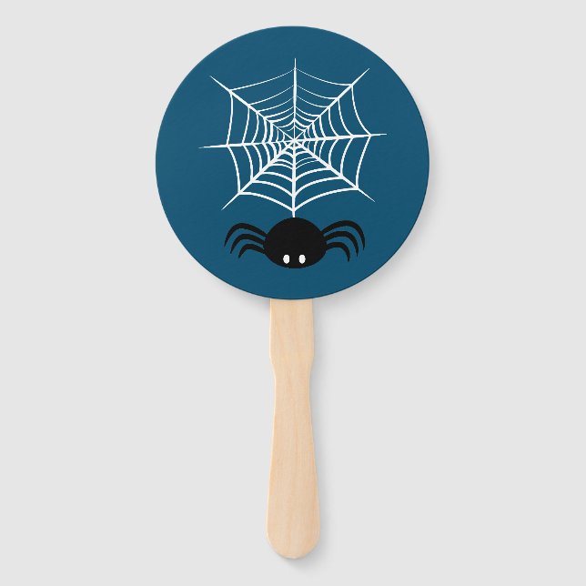 Leque Teia de Aranha de Halloween  (Frente)