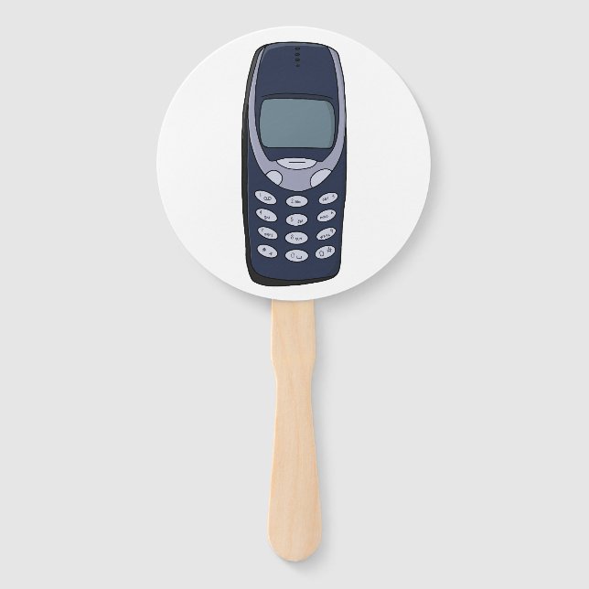 Leque Telefone celular Vintage (Frente)