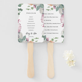 Leque Tema de Casamento Floral