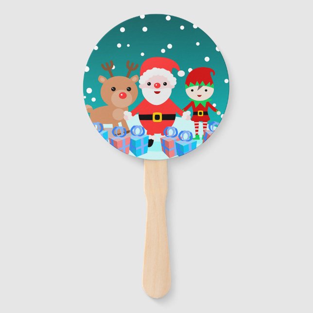 LEQUE TEMPO DE NATAL COM PAPAIS NOEIS E AMIGOS (Frente)