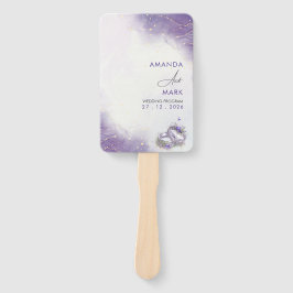 Leque Tendência Lilac Roxo Minimalista Moderna