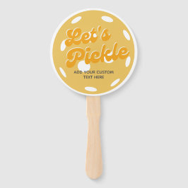 Leque Texto Personalizado do Seletor de Vamos de Esferas