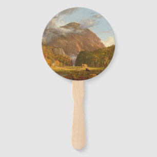 Leque Thomas Cole A View of Mountain Pass