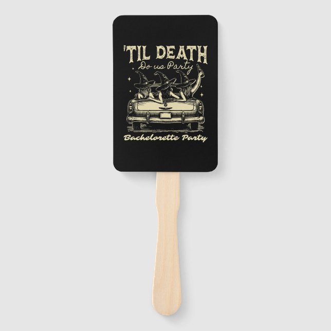 Leque Til Death Do Us Party Halloween D Yellow (Frente)