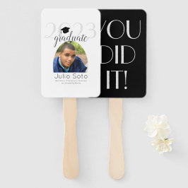 Leque Tipografia de Graduação em Arcos Modernos 2023 Fot