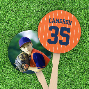Leque Tiras de Baseball Jersey de Cores Totalmente Editá