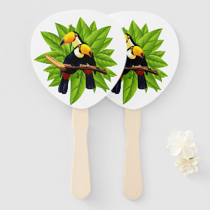 Leque Toucan Duo White