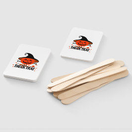 Leque Treck Trat Pumpkin sorrindo