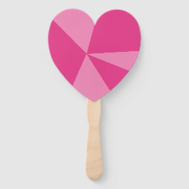 Leque Triângulos padrão geométrico