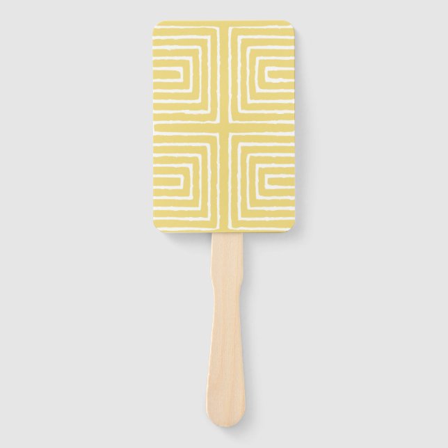 Leque Tribal Maze Pan African Patterne Lama Cloth (Frente)