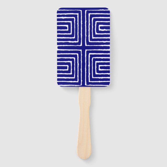 Leque Tribal Maze Pan African Patterne Lama Cloth (Frente)