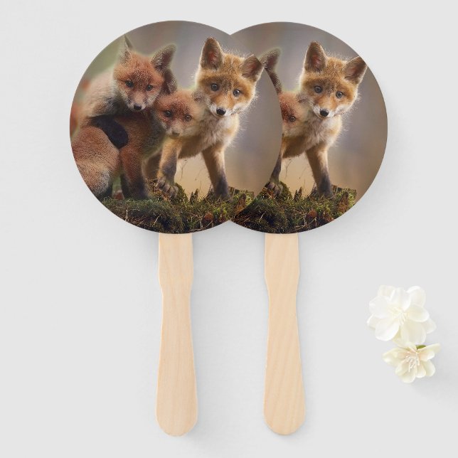 Leque Tripletes Foxy (Frente e Verso)