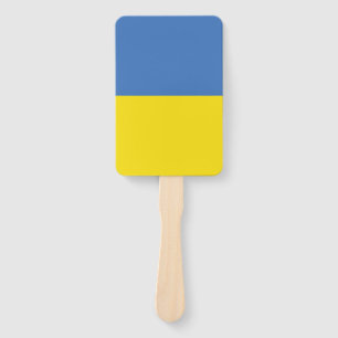 Leque Ucrânia Flag, Ucraniano Slava Ucraniano С л в а У